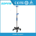 Hospital Drip Stand Portable IV Poles Infusion Support